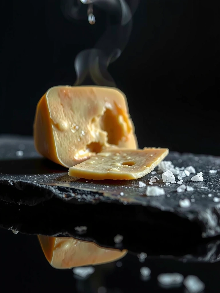 Parmigiano Reggiano texture